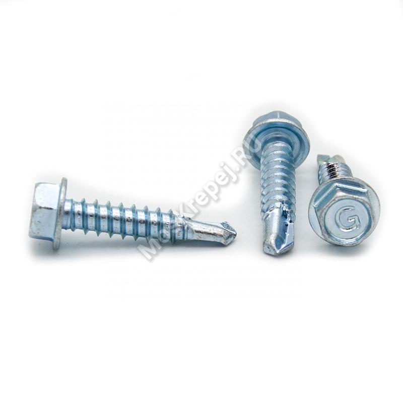 Саморезы для лстк 5,5х25 Grabber HEX (3500 шт.)