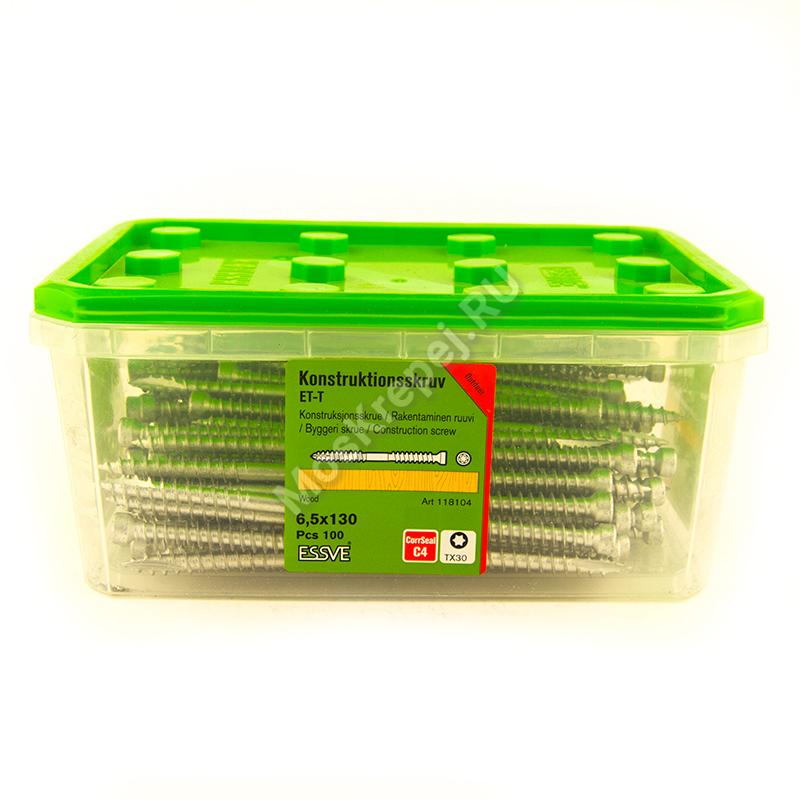 Конструкционный шуруп ESSVE ET-T 6.5x130