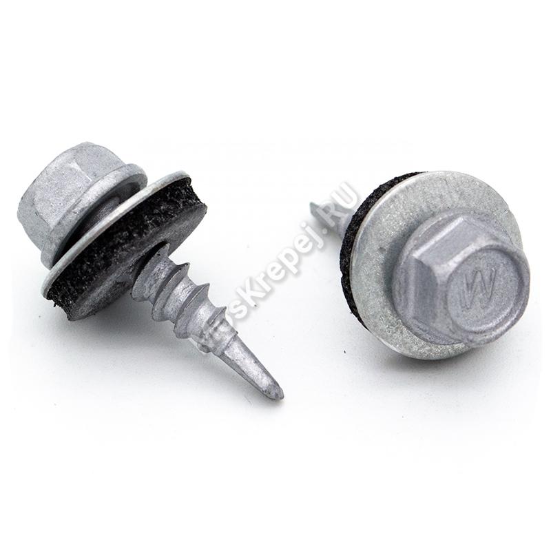 Кровельные саморезы HWX2-W-P5-4.8х19 RUSPERT (250 шт.)