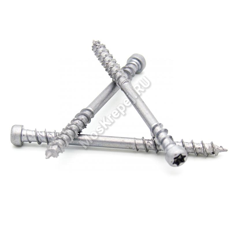 Саморезы SPAX D 4.5x60 для террасной доски wirox (1000 шт. + бита)