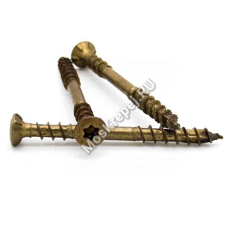 Саморез SPAX 4.5x50 antic для фасадной доски из нержавейки (500 шт.)