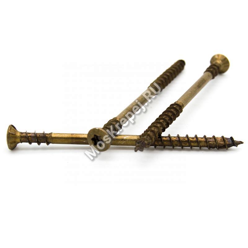 Саморез SPAX 4.5x70 antic для фасадной доски из нержавейки (250 шт.)