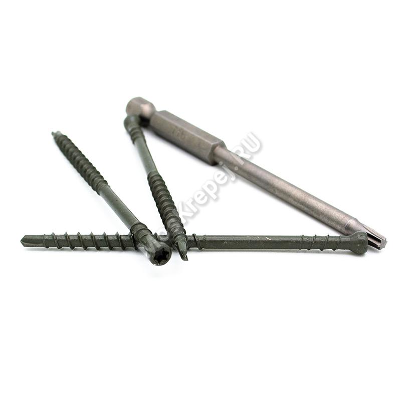 Саморезы Finka Hidden Deck Screws 75 мм (700 шт. + бита)