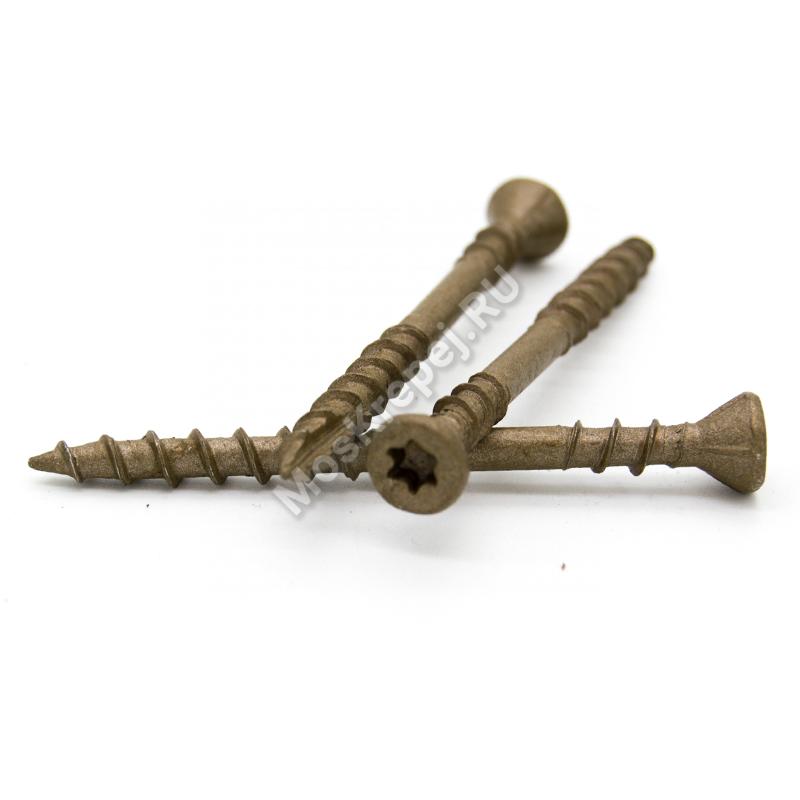 Саморезы CAMO 4.5x55 для террасной доски и фасадов  (350 шт.+ бита)