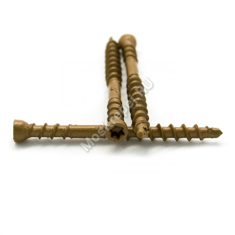 Саморезы для скрытого крепежа CAMD 4.2x48 из нержавеющей стали (500 шт + бита)