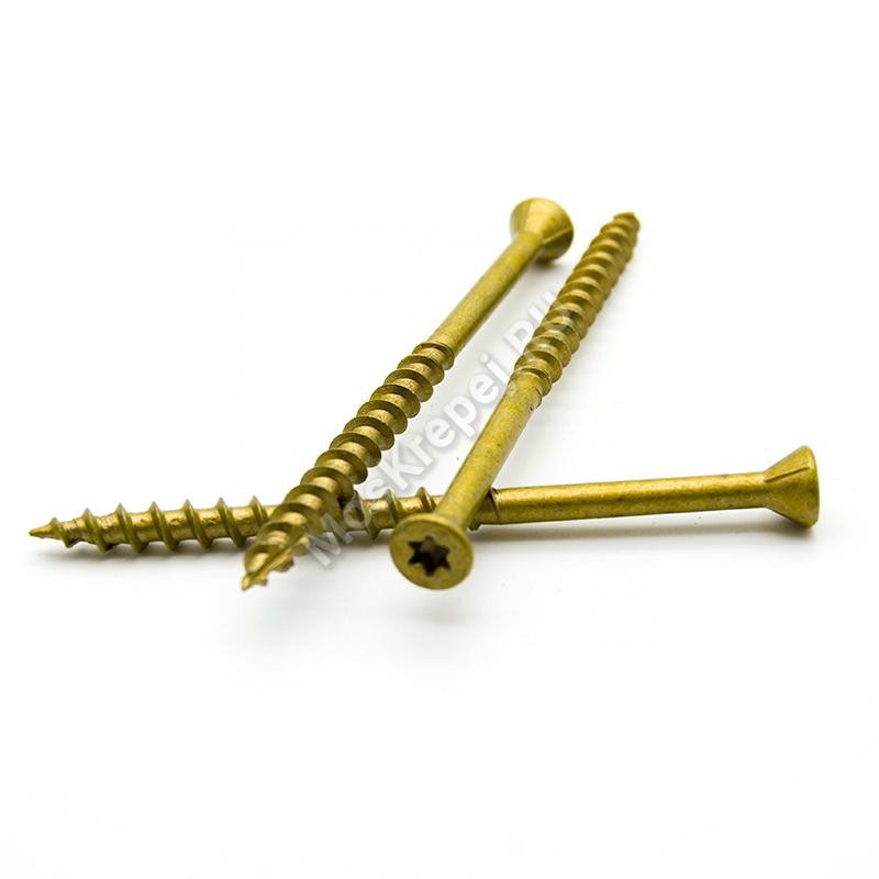 Саморезы Eurotec Deck Screw 4.8x75 для террасной доски и фасадов