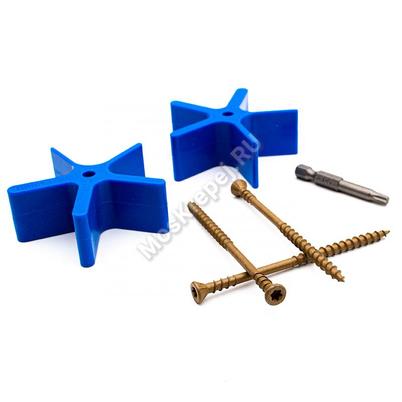 Саморезы Finka Deck Screws 4,8x90 (1350 шт. + бита + 2 cпейсера)