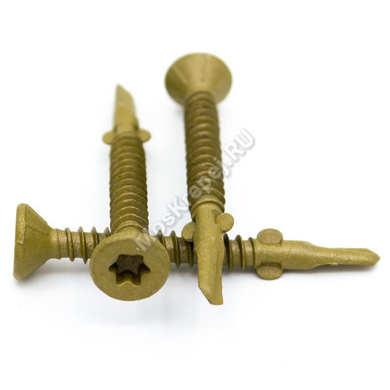 Саморез флюгель Finka Wing Screws 4,8x45 Golden Ruspert (200 шт.)