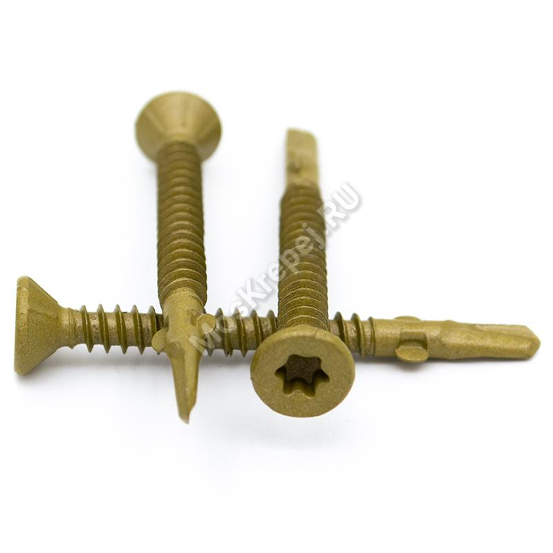 Саморез флюгель Finka Wing Screws 4,8x50 Golden Ruspert (200 шт.)