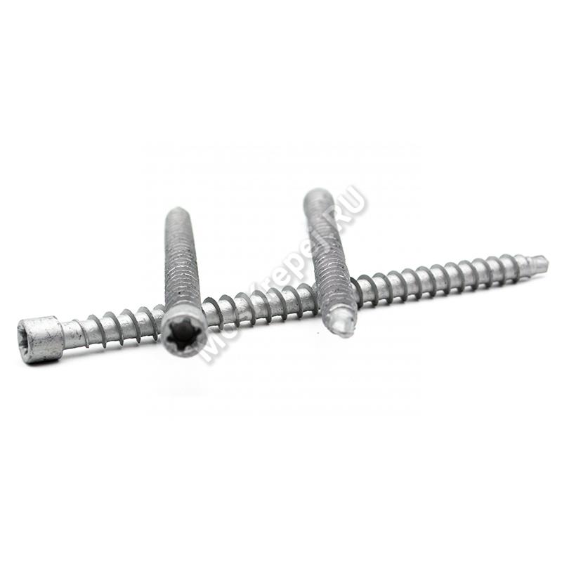 Конструкционные саморезы с полной резьбой FTLD 8x140 (50 шт. + бита)