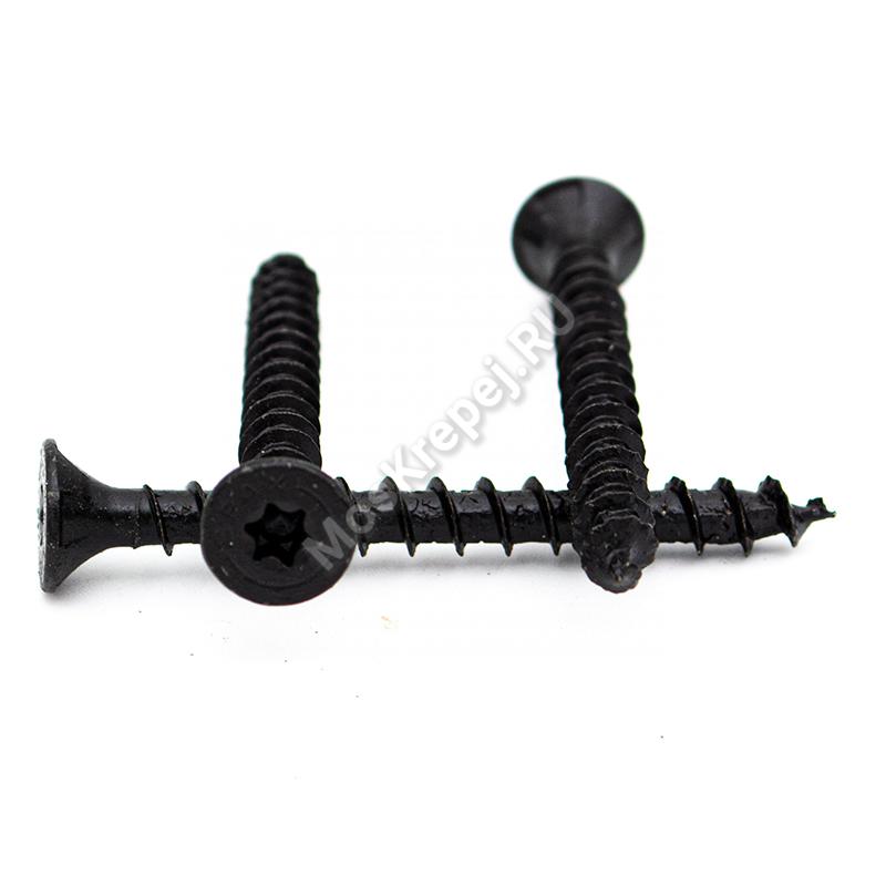 Саморез универсальный SPAX 5x50 Black BLAX потай. полная резьба (200 шт.)