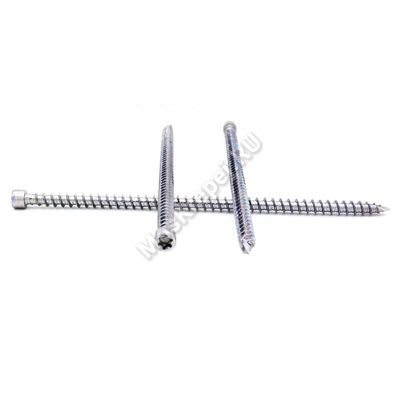 Конструкционные саморезы SPAX 8x200 цилиндрическая головка, Wirox (50 шт.)