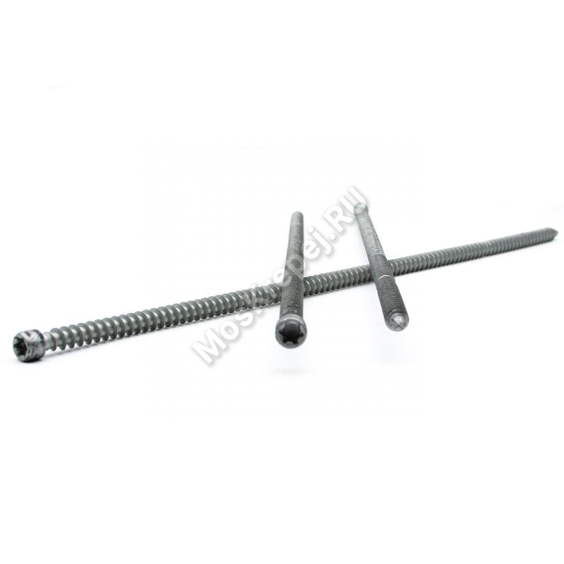 Конструкционные саморезы с полной резьбой FTLD 10x450 (25 шт. + бита)