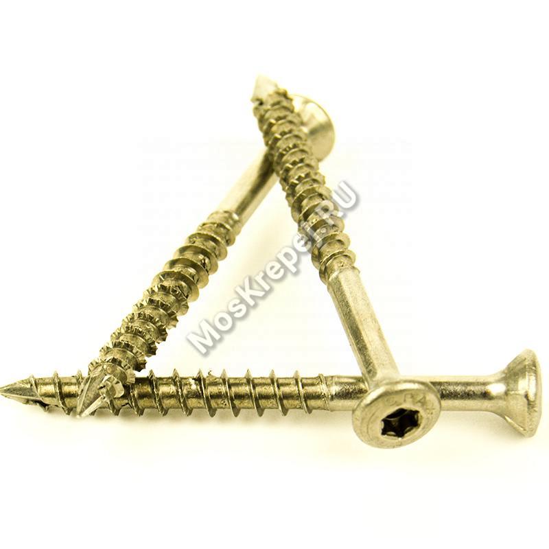 Саморез для фасадной доски SPAX 4.5x45 из нержавейки