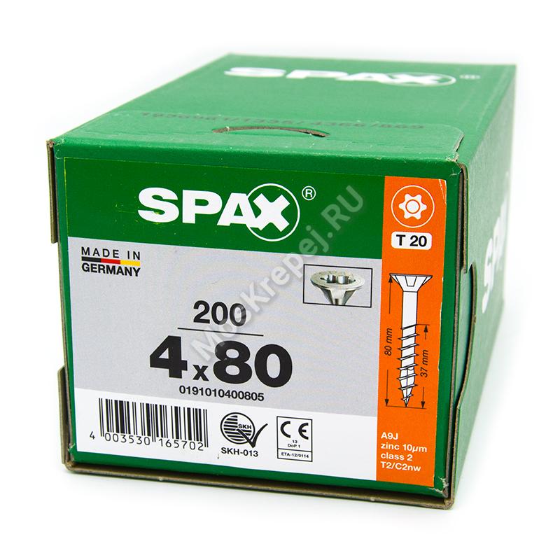 Саморез универсальный SPAX 4x80