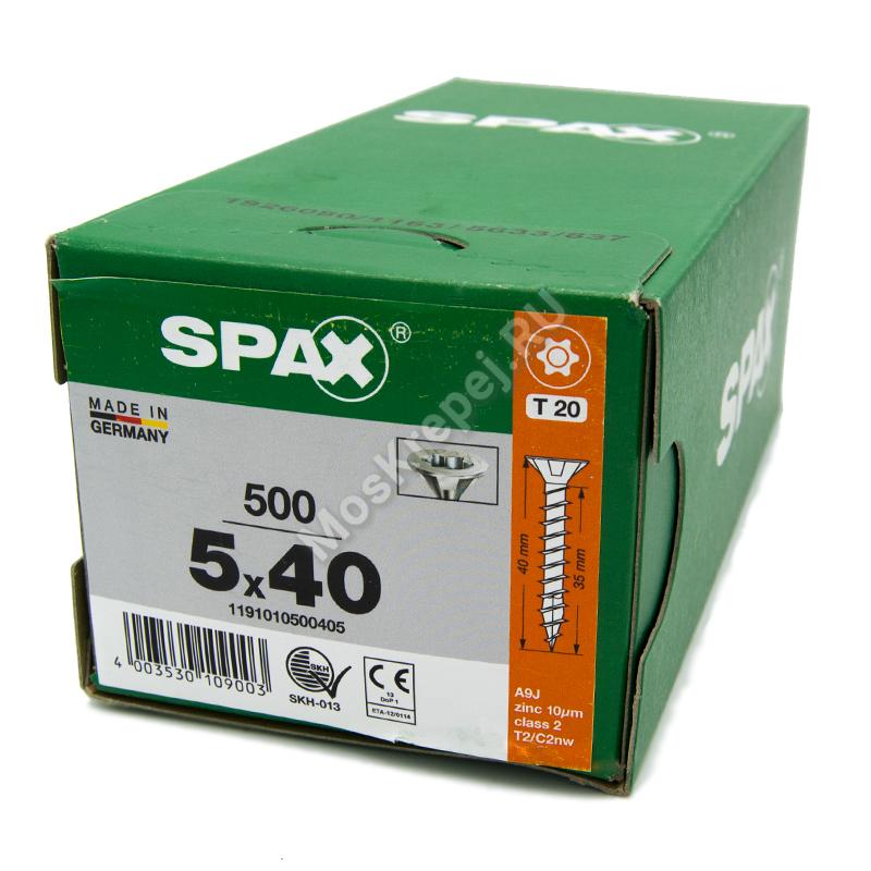 Саморез универсальный SPAX 5x40