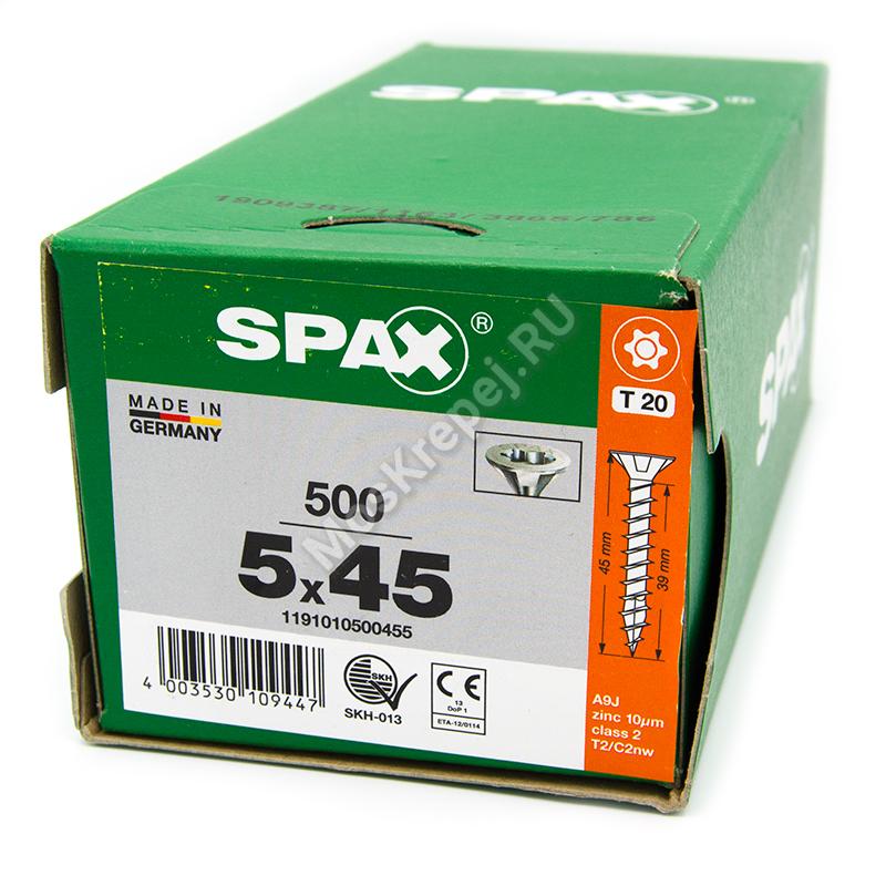 Саморез универсальный SPAX 5x45