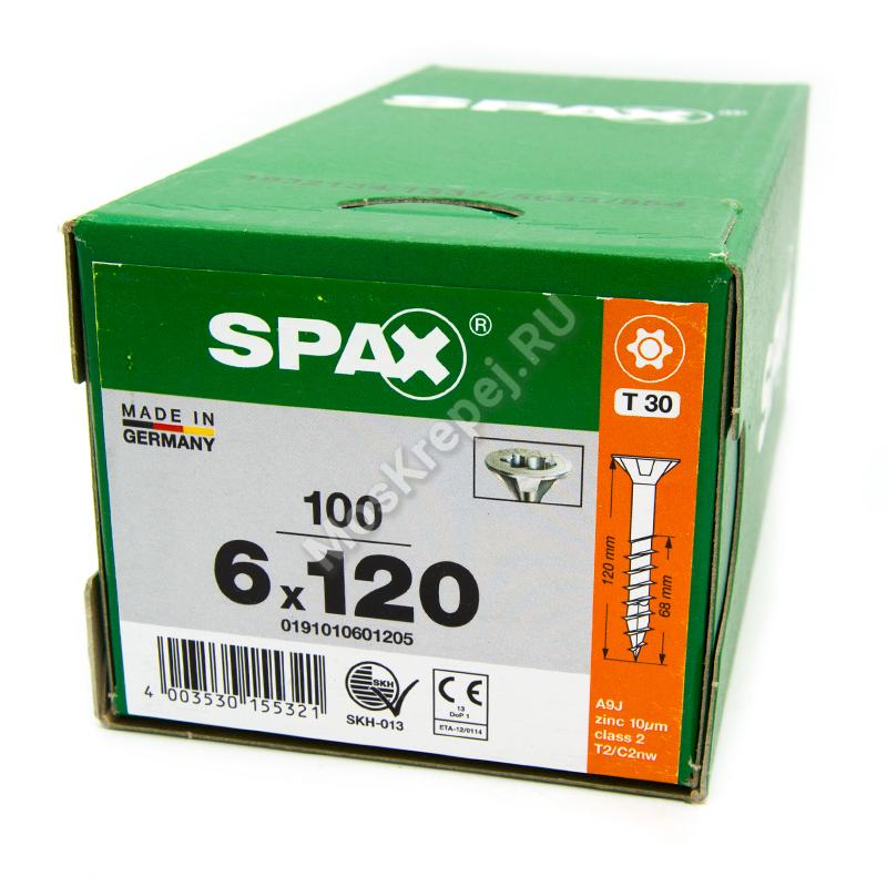 Саморез универсальный SPAX 6x120