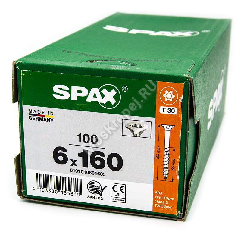Саморез универсальный SPAX 6x160