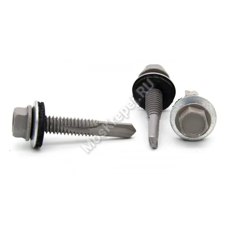 Саморезы для лстк 5,5х32 Grabber Scorpion HEX с EPDM-шайбой (2500 шт.)