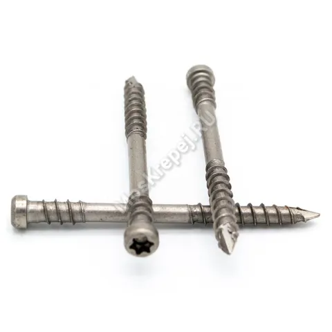 Саморезы SPAX D 5x60 для террасной доски из нержавейки (100 шт.)