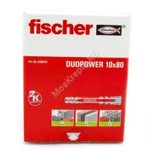 Дюбель Fischer DUOPOWER 10x80 универсальный (25 шт.)