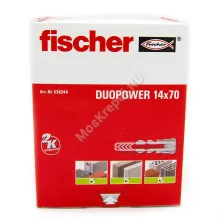 Дюбель Fischer DUOPOWER 14x70 универсальный (20 шт.)