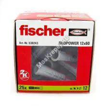 Дюбель Fischer DUOPOWER 12x60 универсальный (25 шт.)