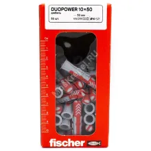 Дюбель Fischer DUOPOWER 10x50 универсальный (50 шт.)
