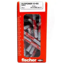 Дюбель Fischer DUOPOWER 10x80 универсальный (25 шт.)