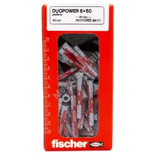 Дюбель Fischer DUOPOWER 6x50 универсальный (100 шт.)