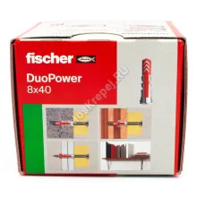 Дюбель Fischer DUOPOWER 8x40 универсальный (100 шт.)