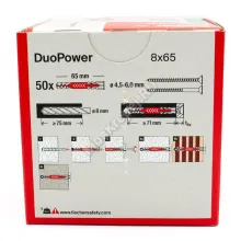 Дюбель Fischer DUOPOWER 8x65 универсальный (50 шт.)