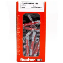 Дюбель Fischer DUOPOWER 8x65 универсальный (50 шт.)