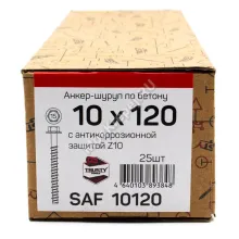 Анкер-шуруп по бетону SAF 10х120 (25 шт)