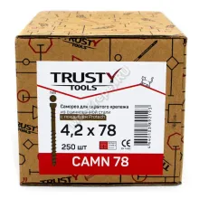 Саморезы для скрытого крепежа CAMN 4.2x78 (250 шт. + бита)