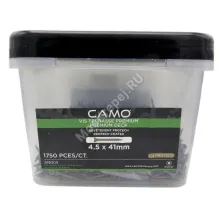 Саморезы CAMO 4.5x41 для террасной доски и фасадов  (1750 шт.+ бита)