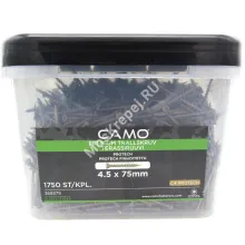 Саморезы CAMO 4.5x75 для террасной доски (1750шт. + бита)