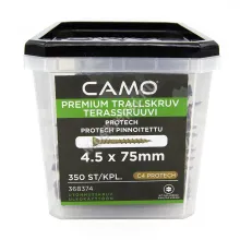 Саморезы CAMO 4.5x75 для террасной доски (350шт. + бита)