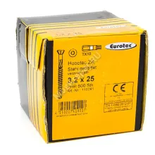 Саморезы Eurotec (евротек) 3.2x25 (500 шт. + бита)