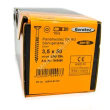 Саморез Eurotec 3,5x50 Paneltwistec AG SK Потайная головка