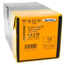 Саморез Eurotec 4.5x50 Paneltwistec Потайная головка