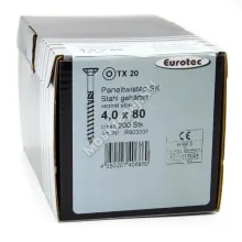 Саморез Eurotec 4x80 Paneltwistec Потайная головка
