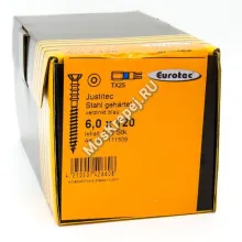 Саморез юстировочный Eurotec Justitec 6x120