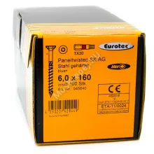 Саморез Eurotec 6x160 Paneltwistec SK AG Потайная головка