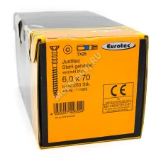 Саморез юстировочный Eurotec Justitec 6x70
