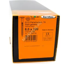 Конструкционные саморезы Eurotec 8x220 ECO PT Тарельчатая головка