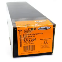 Конструкционные саморезы Eurotec 8x320 ECO PT Потайная головка