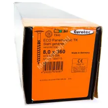 Конструкционные саморезы Eurotec 8x360 ECO PT Тарельчатая головка