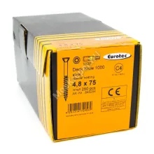 Саморезы Eurotec Deck Screw 4.8x75 для террасной доски и фасадов